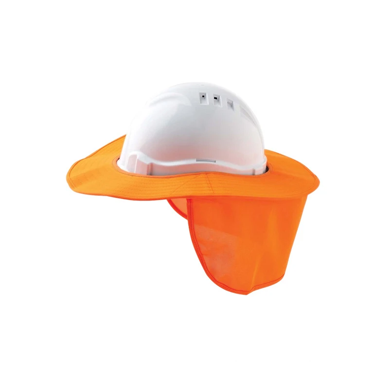 Safety Hard Hat Neck Shield Helmets Cap 