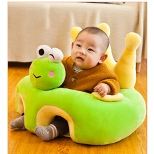 

Baby Sofa Infantil Seat Cute Cartoon Plush Chair Comfortable Toddler Nest With Filler Filler Cradle Washable Feeding Chair Диван