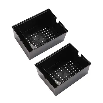 

2PCS Aquarium External Filter Upper Box Fish Tank Water Plastic Filter Trickle Box Water Filter Mutifunctional Black Pet Product
