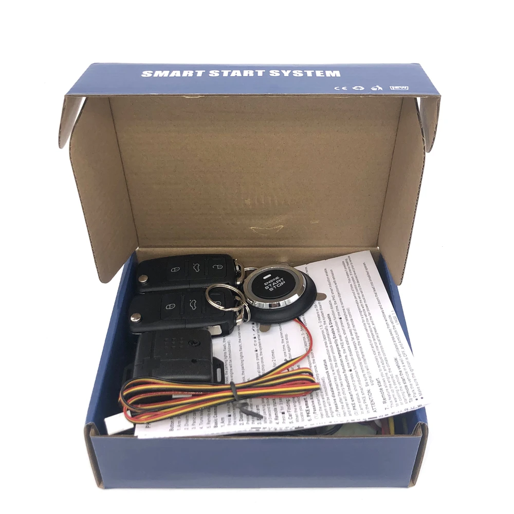 Car Door Lock Kit Car Alarm Car Alarm Kit Car Remote Starter Car Alarm Remote Control Car Remote Central Kit Car Remote Door Lock Kit 2 auto CarAlarm PKE Security
