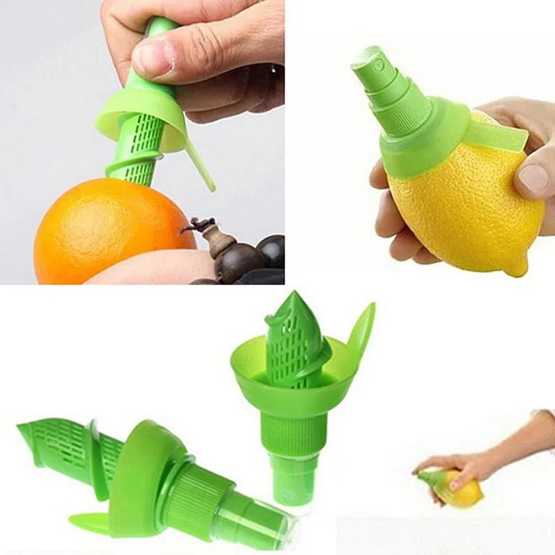 

1PC New Manual Fruit Juicer Orange Citroen Squeezers Lemon Orange fruit tool Sprayer Kitchen Creative Household Products Gadgets