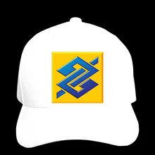 Бейсбол Кепки банком Бразилии логотип шляпа с остроконечным Кепки