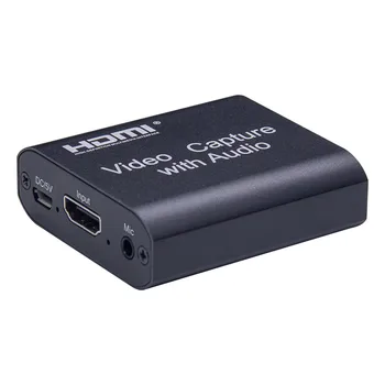 

1080P 4K HDMI Video Capture Device with Loop-out Audio+HDMI To USB 2.0 Video Capture Disk Game Capture Card for Windows Android