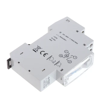 

15 Minutes Mechanical Timer 24 Hours Programmable Din Rail Timer Time Switch Relay Measurement Analysis Instruments New