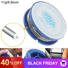 63/37 10 г 0,7 мм Мини свинцовый оловянный припой с 2% флюсом и канифолью для сварки Электрический паяльник