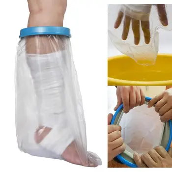 

Waterproof Leg Cast Cover for Adult Shower Bath Protector Keep Bandage Dry Watertight Cast Bag for Covers Leg Foot Knee
