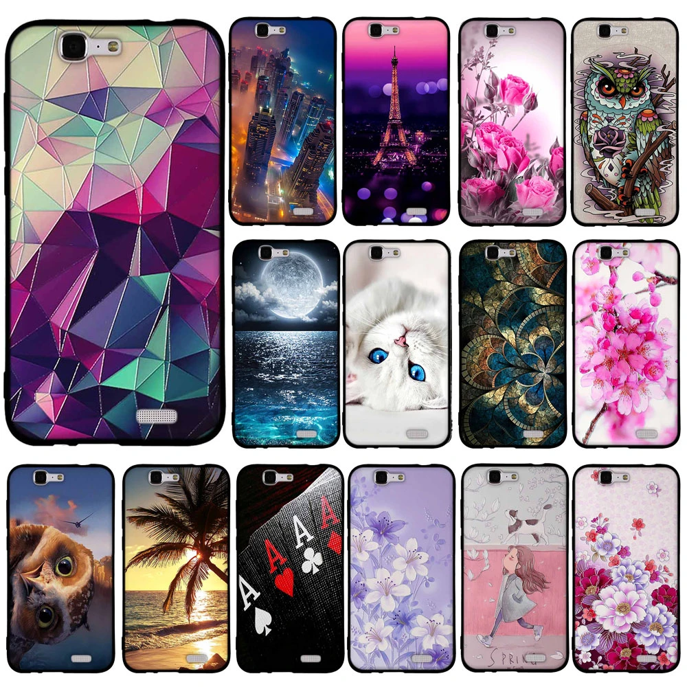Funda trasera para Ascend G7 de 5,5 pulgadas, carcasa de silicona para Huawei Ascend G7, funda de TPU suave, Capa|Fundas antigolpes para teléfono| - AliExpress