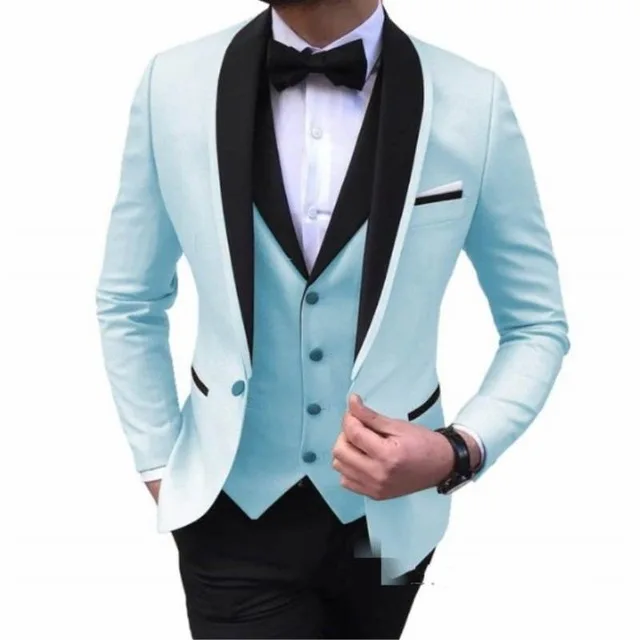 as picture Модный новейший дизайн пальто брюки розовый мужской костюм Slim Fit смокинг жениха 3 шт. индивидуальный заказ Свадебные Костюмы Блейзер комплект - Цвет: as picture