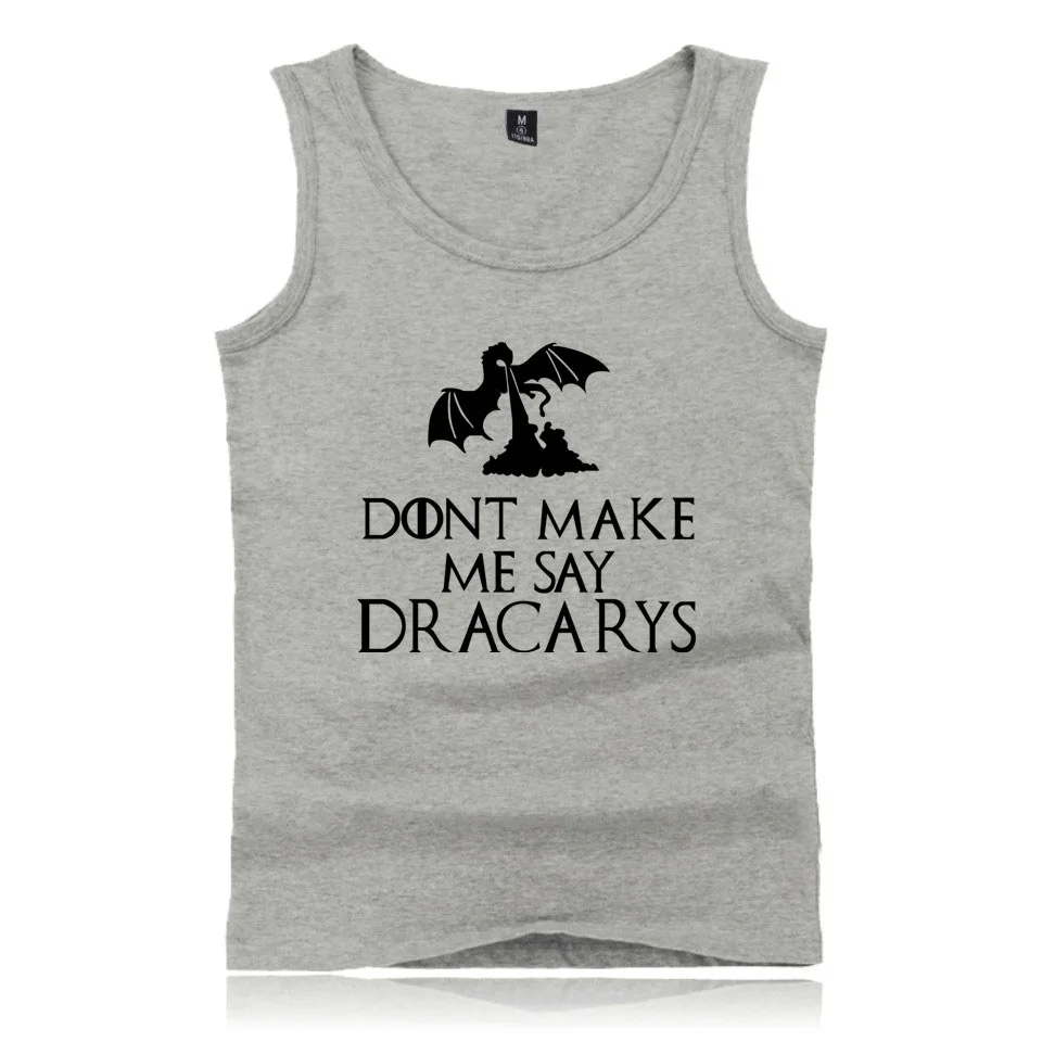 Летний Стиль Толстовка dracarys Европа и Америка горячая распродажа мужской Свободный жилет