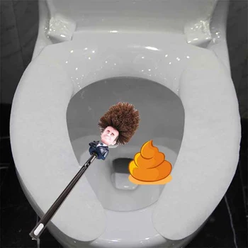 

Emmanuel Macron WC Toilette France President Toilet Brush Make The Toilet Great Again DEC889