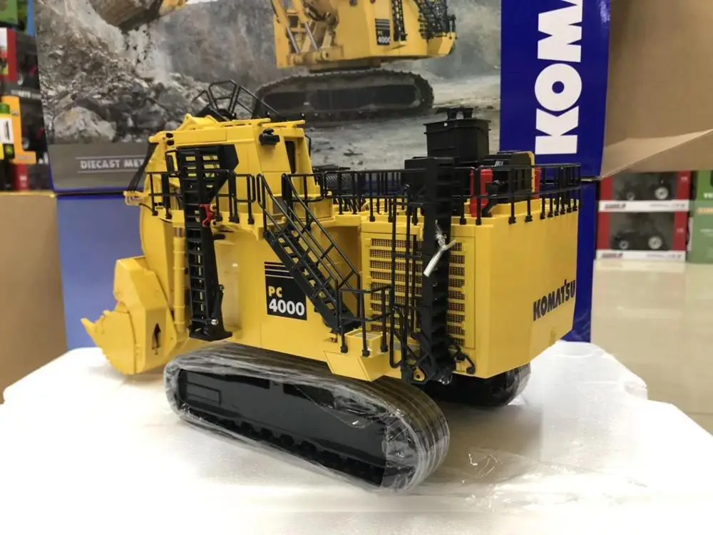 Komatsu PC4000 горно-шахтный экскаватор с передней лопатой 1:50 литой под давлением модель NZG