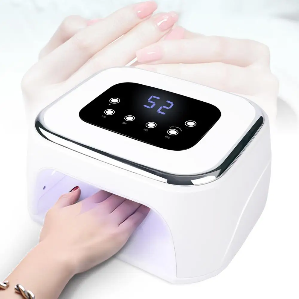 Светодиодный УФ 99 Вт Bluetooth сушка ногтей; уход лампа для сушки гель-лака легкий аппарат для маникюра лампочка для машинки 42 светодиодный Бисер Гель для ногтей музыкальный плеер
