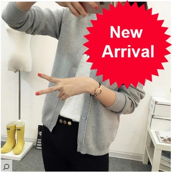 

Spring Ohclothing New Summe 2020 Female Knit Cardigan Sweater Coat Short Female a Little Shawl Knitted Jacket Female 12 Color