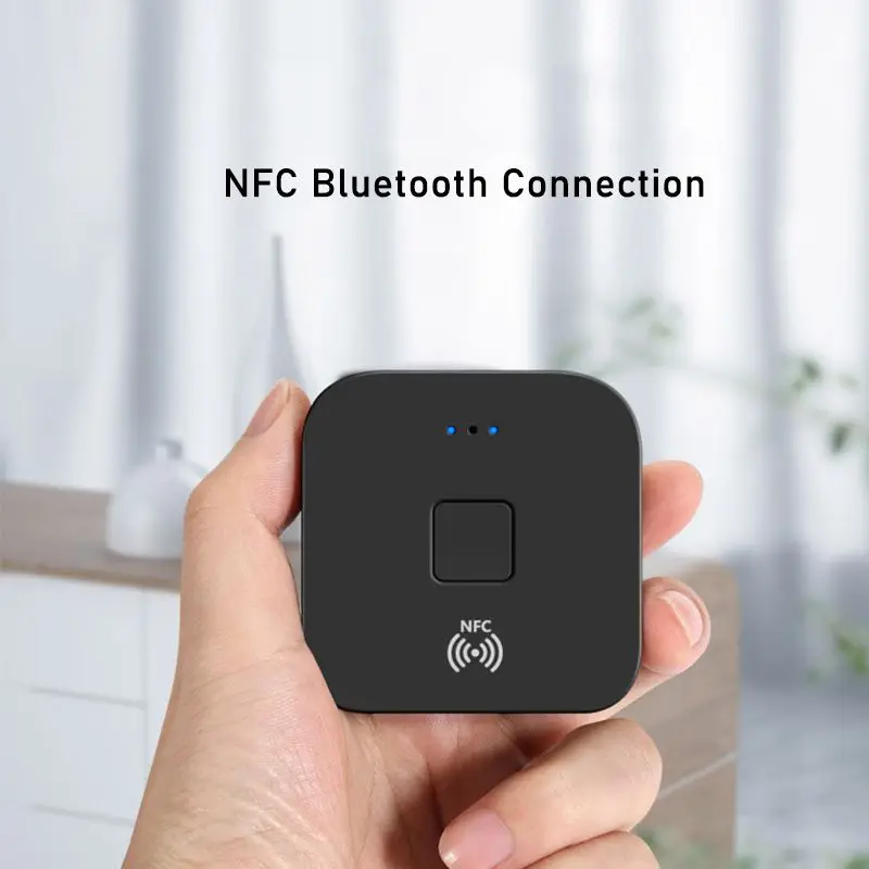 Bluetooth 5,0 приемник 3,5 мм AUX RCA Jack NFC Hifi беспроводной адаптер и микрофон громкой связи Вызов Bluetooth Автомобильный аудиоприемник