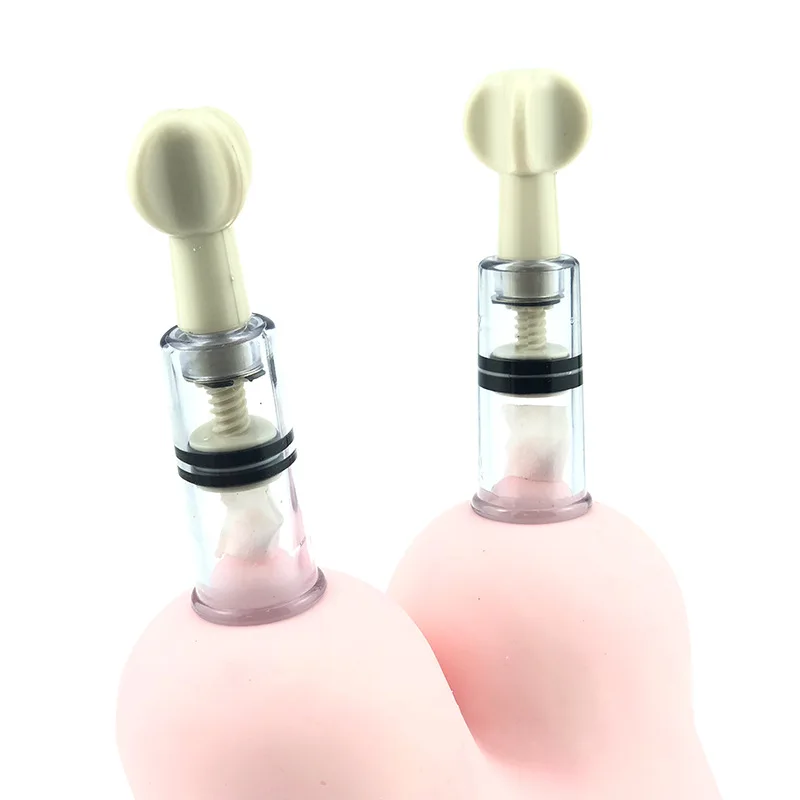 nipple clamps sex toys bdsm sucker breast pump suction Cup therapy vacuum pump breast bondage clip simulator enhanceer vibrating (1)