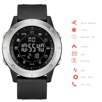 

5011 smart watch men with Bluetooth message reminder Passometer smart wristwatch for IOS Android Phone