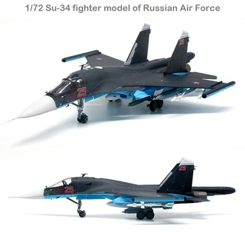 

fine rare 1/72 Su-34 fighter model of Russian Air Force Syrian battlefield Alloy collection model