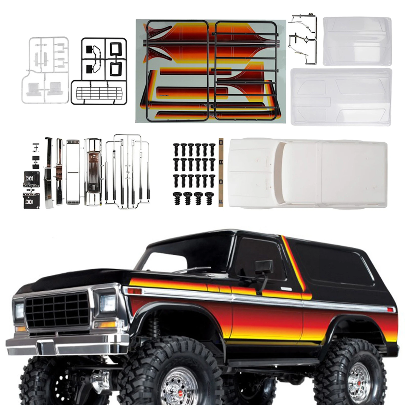 1:10 Body Shell Kit for Axial SCX10 