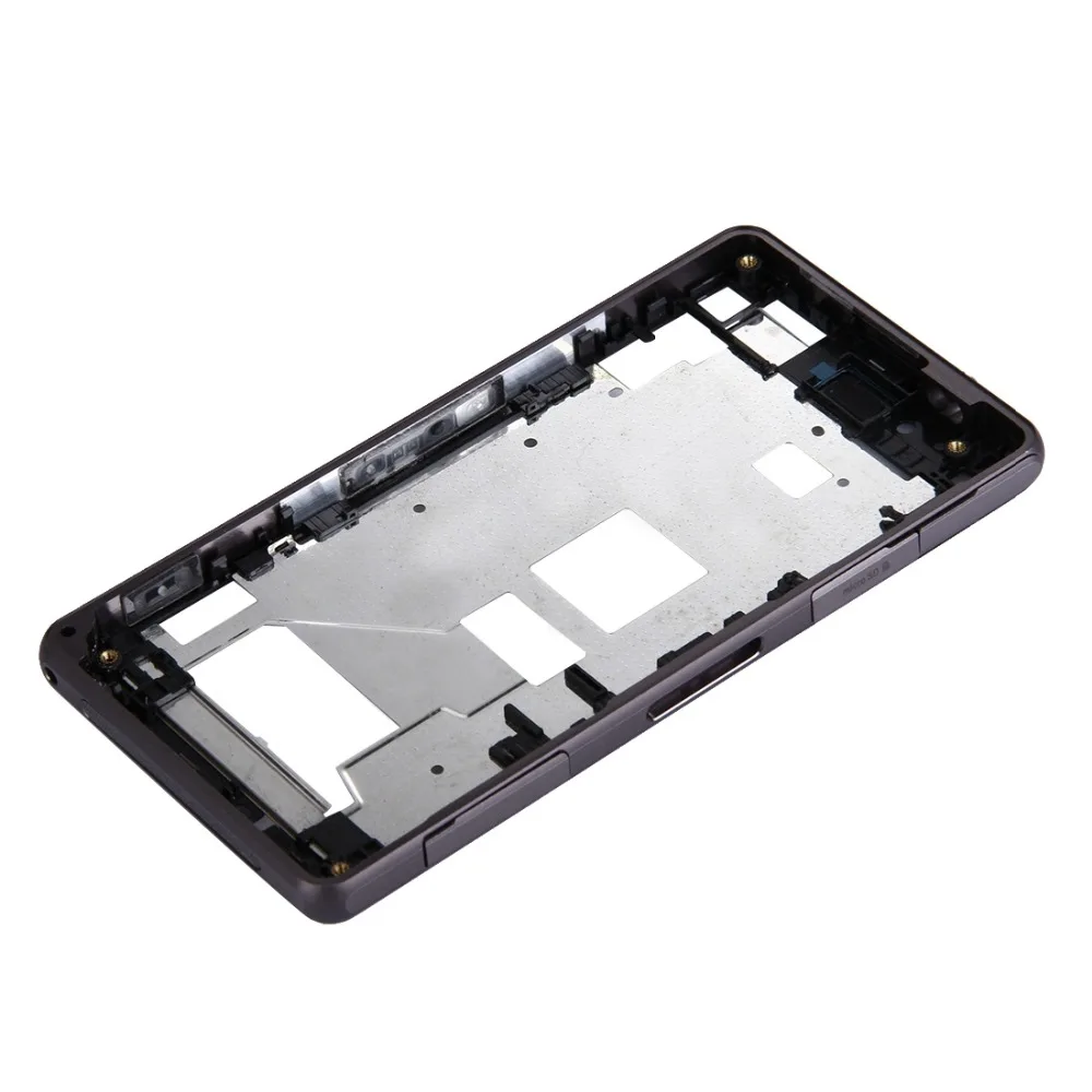 Высокое качество для Sony Xperia Z1 Compact/Mini рамка переднего корпуса экрана + ремонтный