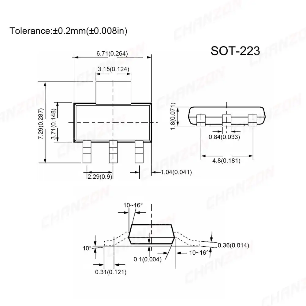 AMS1117 SOT-223 Low Dropout Voltage Regulator SMD Transistor Kit Assortment Bipolar Junction BJT Triode Tube Fets DIY Set bjt transistor transistors kit mosfet transistor voltage regulator ic triac transistor