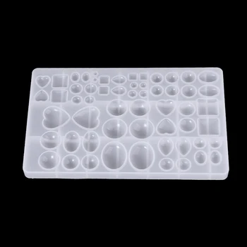 

DIY Resin Casting Mold Pendant Jewelry Gemstone Silicone Mould Handmade Epoxy Resin Molds Children Handicraft Tool Supplies