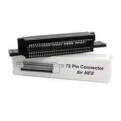 New 72 Pin Connector Adapter for NES Game Replacement Part 72 Pin Connector for Nintendo Socket ONLENY New 72 Pin Connector Adapter for NES Game Replacement Part 72 Pin Connector for Nintendo Socket ONLENY