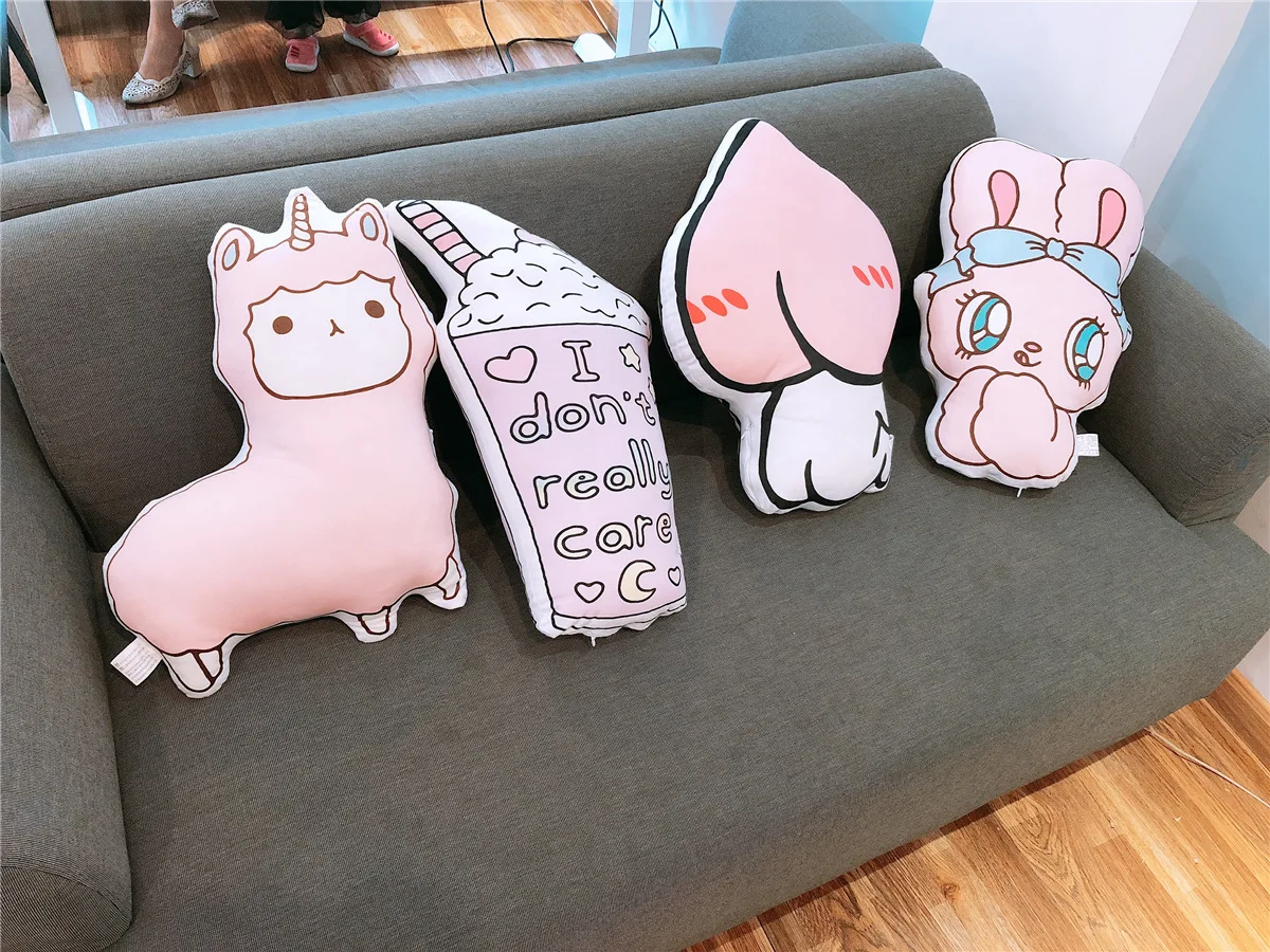 Сердце девушки Подушка Плюшевые игрушки INS горячая Распродажа Dreamy Единорог детский подарок на день рождения