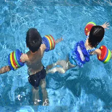 1 шт EVA пена плавательные диски нарукавники рукава для Плавания Надувной Бассейн Доска-поплавок детский плавательный мин упражнения кольцо круги