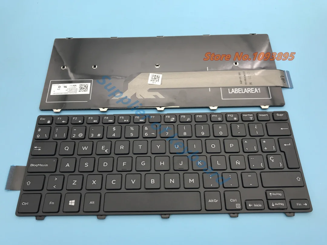 Новая клавиатура с испанской раскладкой для ноутбука Dell Inspiron 14 3442 3450 5442 5445 5447 5448