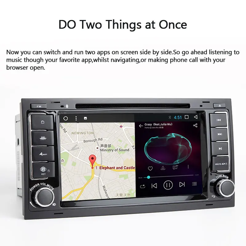Perfect 2 din Car radio multimedia For VW Volkswagen Touareg T5 Transporter Multivan T5 gps navigation dvd player head unit stereo Audio 1