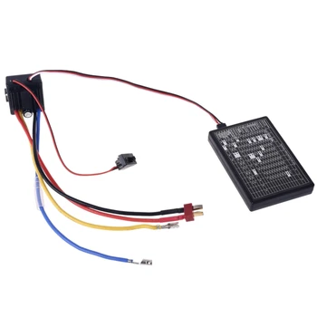 

Waterproof ESC 1:10 1/8 WP 80A Crawler Brushed Speed Controller w/ Program Card