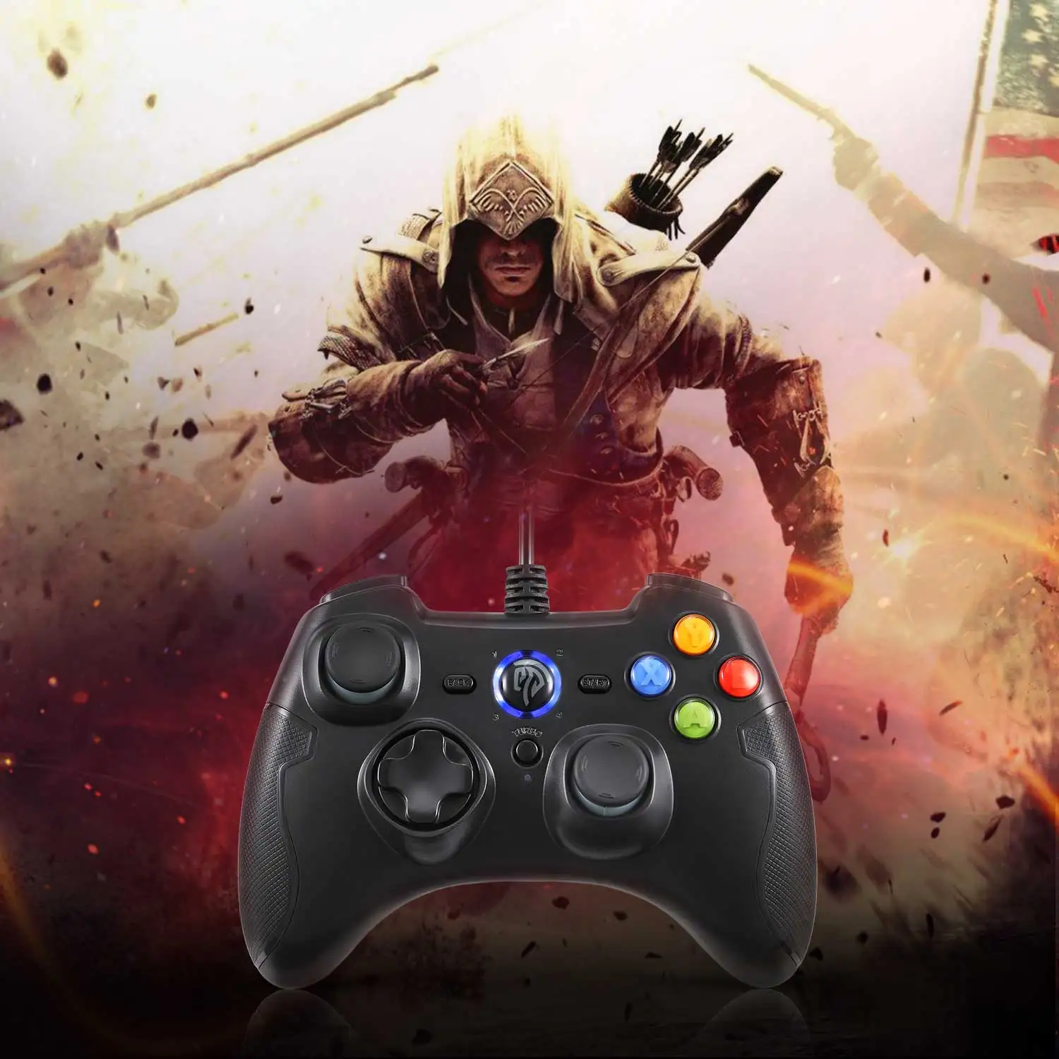 Проводной геймпад для PS3 игровой контроллер USB геймерский джойстик для ПК Android смартфон игровой джойстик