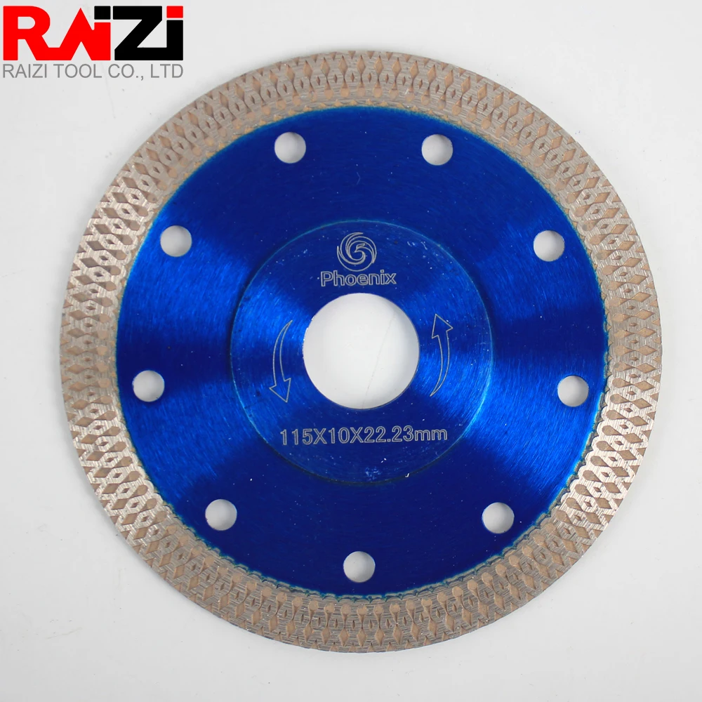 Diamond Porcelain Tile Saw Blade with Mesh Turbo Rim Segment Circular Disc For Cutting Ceramic Granite Marble8