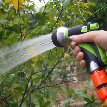 

8 Pattern Spray Garden Hose Nozzles 2 Pattern Water Gun Hose Sprayer For Car Wash Cleaning Watering Lawn And Garden Sprinkle