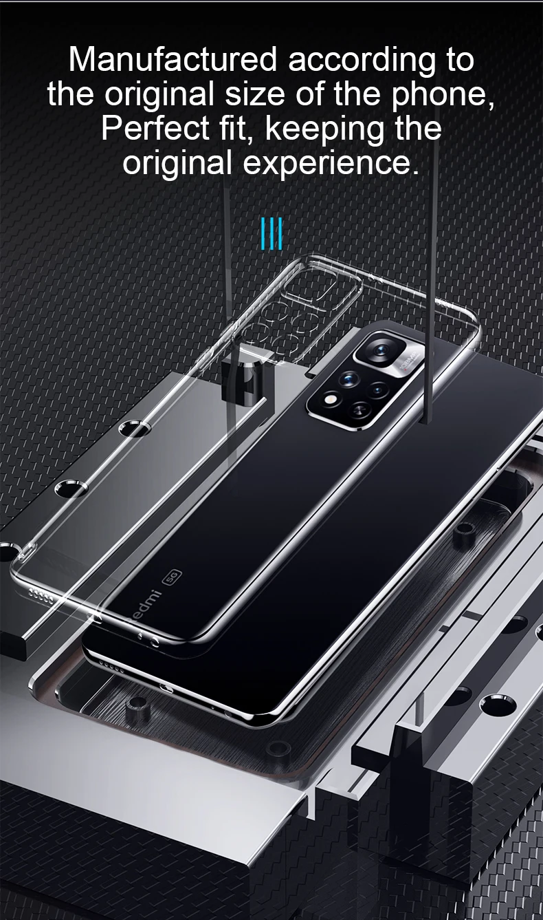 Ultra Thin Clear Silicone Case For Xiaomi Redmi Note 11 10 Pro 4G 5G Max 10S Soft Case For Redmi 10 9 9A 9C 9T Full Cover Shell