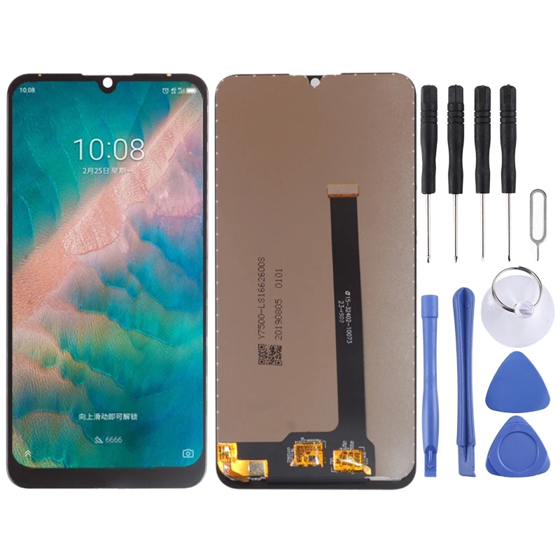 ЖК-экран и дигитайзер полная сборка для zte Blade V10 (черный) | Мобильные телефоны