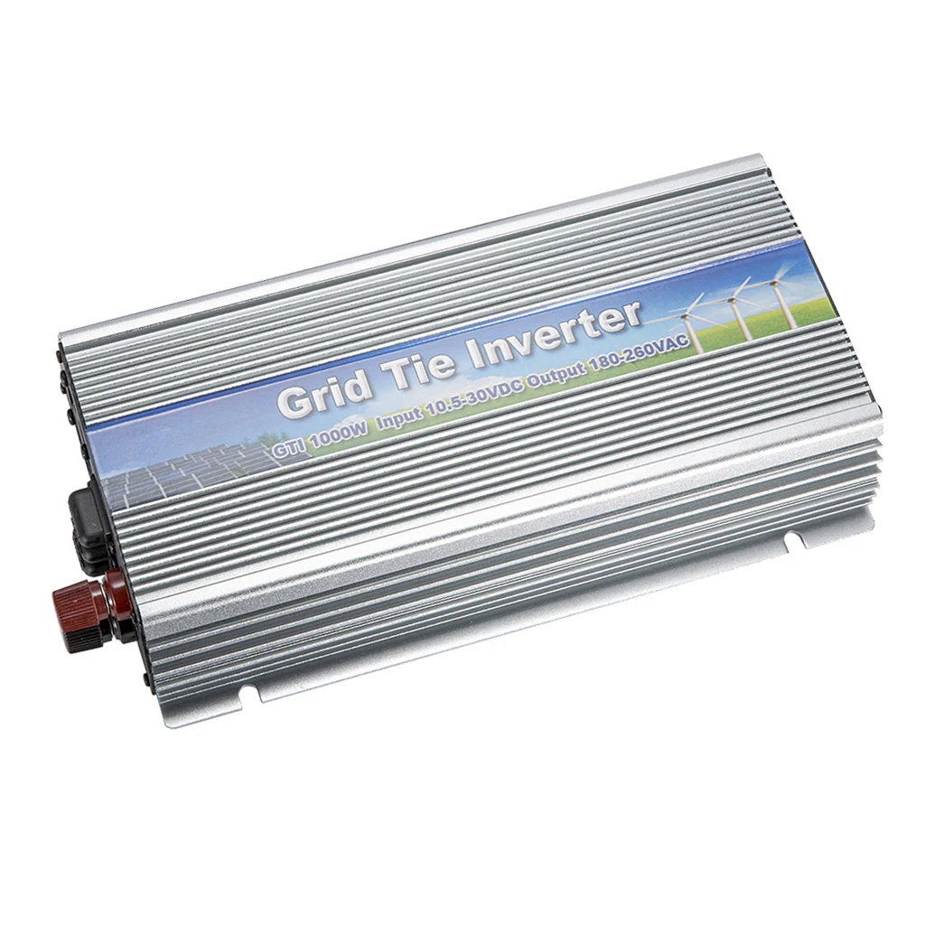 1000 Вт сетки галстук инвертора DC 10,5 V-30 V к переменному току 180 V-260 V 50Hz-60Hz инвертор с чистым синусом MPPT регулятором солнечного Мощность инвертор