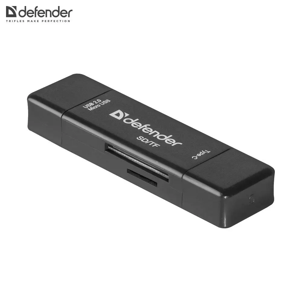 Универсальный картридер Defender Multi Stick USB2.0 TYPE A/B/C- SD/TF