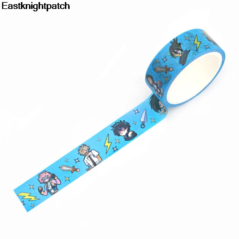 My Hero Academy мультфильм DIY Скрапбукинг альбом лента украшения клей Васи бумага маскирующая лента принт шаблон стикер E0911