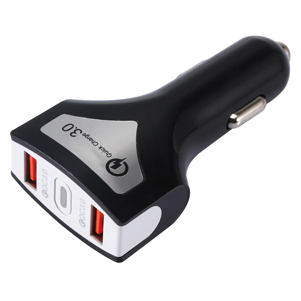 Binmer автомобильное USB зарядное устройство Быстрая зарядка 3,0 зарядное устройство для мобильного телефона 2 порта USB быстрое автомобильное зарядное устройство для iPhone samsung планшет автомобильное зарядное устройство