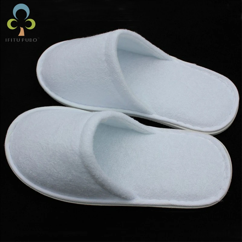 childrens white spa slippers