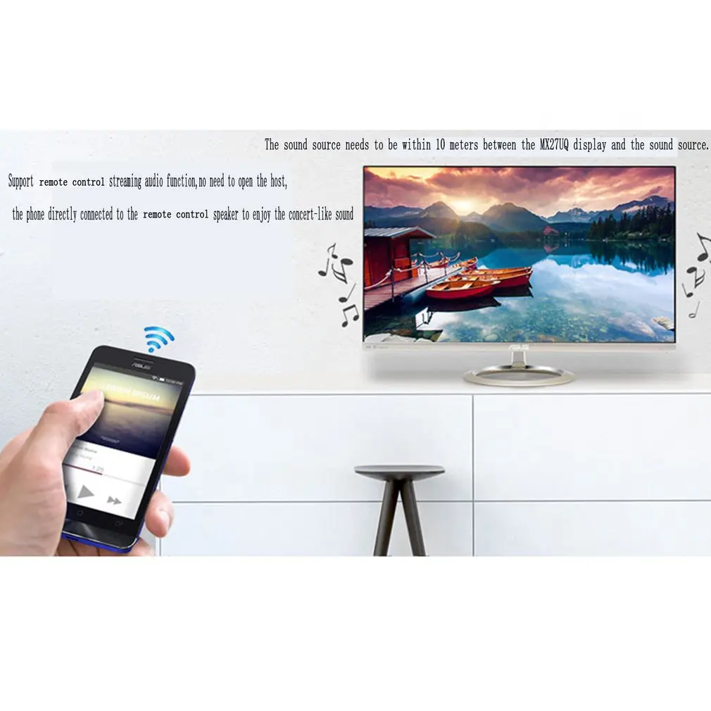  ASUS MX27UQ 27.0 inch 16: 9 Widescreen AH-IPS Panel 3840x2160 Monitor 4K UHD LED Monitor for Eye Ca
