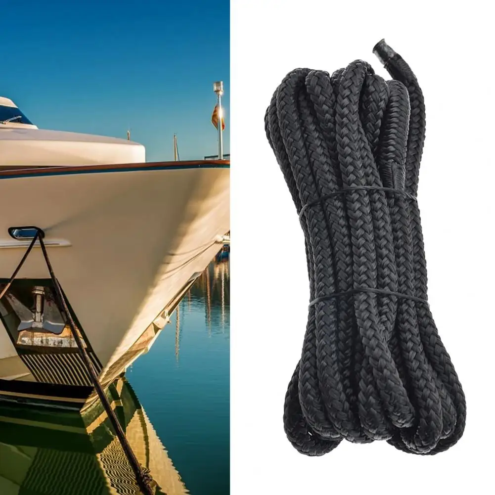 BT-RP002 Marine Mooring Rope Double Braided Nylon Anti-Scratch with  Protective Sleeve Mooring Boat Rope Docking Rope for Kayak