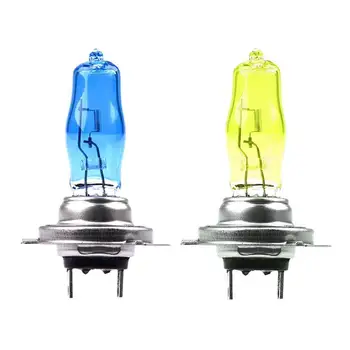 

2PCS Car Light H7 Auto Halogen Lamps Bulb Fog Lights 100W Halogen Car Bulb 12V 6000K Motercycle M0Y3