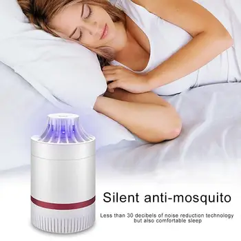 

USB Mosquito Lamp Trap Light Moths Killer Creative Zapper Pest Bug LED Delicate Electric Mosquito Light Fashion Flying Insects