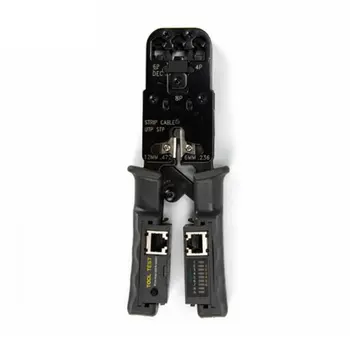 

Through Hole Cable Clamp Perforated Crystal Head Crimping Tool Multifunctional Cable Clamp Cable Pliers