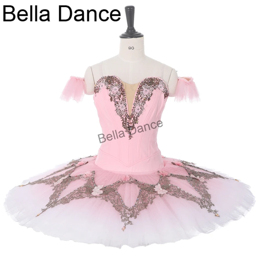 Sugar Plum Fairy Performance Tutus skirt women ballet costume Adult Professional Ballet Tutu dance Dress Pink Nutcracker BT9282