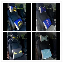 2 шт./компл. автомобиль-Стайлинг автомобиля-шеи-подушки сиденье с подставкой под голову поясничная поддержка пены памяти авто-интерьер-Аксессуары 13 стилей