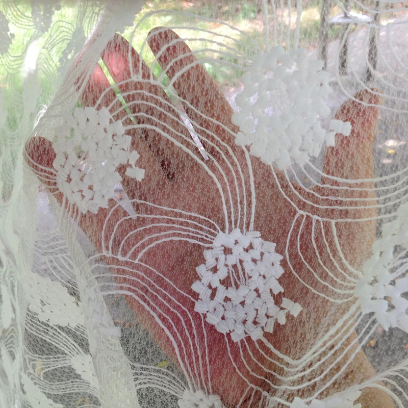 

African Tulle Lace Fabric for Dress,Diy Apparel Sewing Mesh Lace Curtain Cloth,Patchwork Tissus Tecido