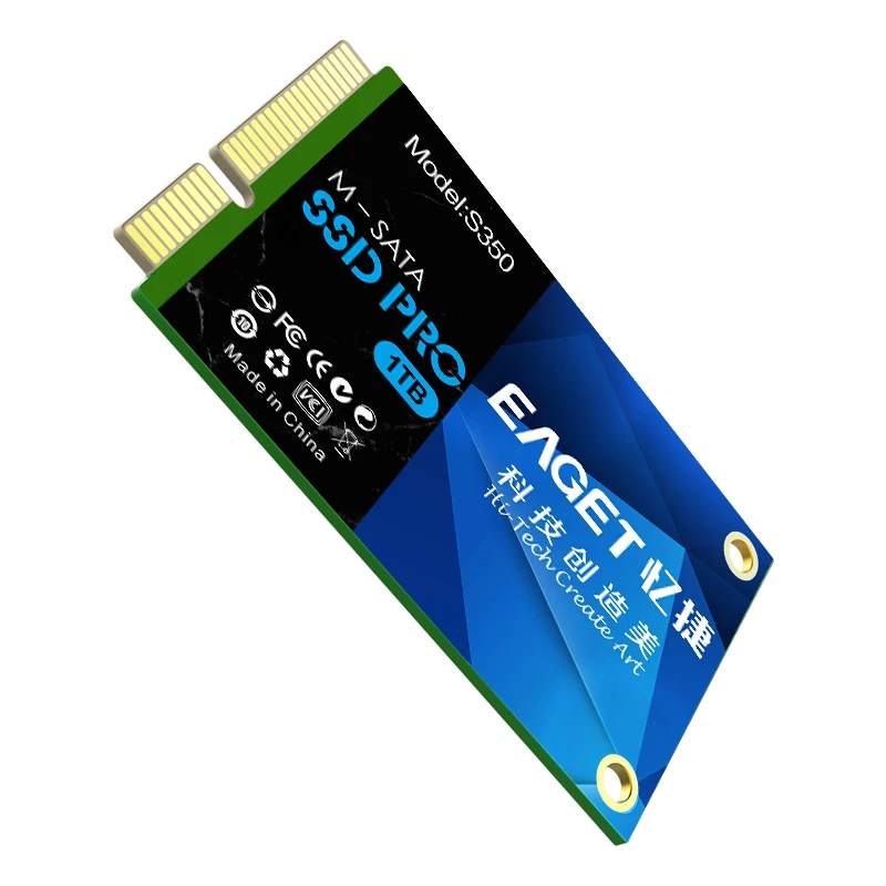  EAGET S350 Solid State Drive SSD 128 GB/256 GB/512 GB/2 TB/1 TB m-SATA Lesen Geschwindigkeit 500 MB